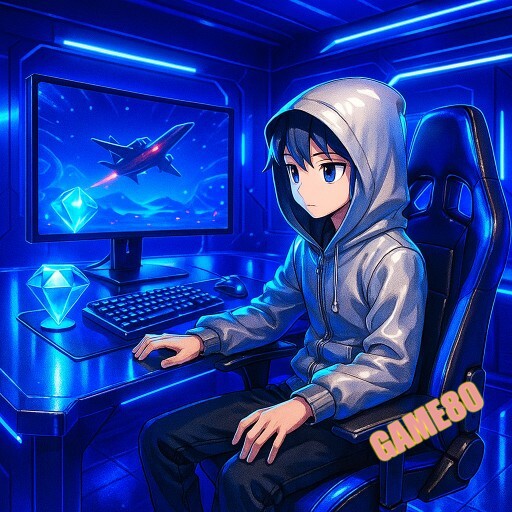 Imagem promocional da GAME80 mostrando a plataforma e suas vantagens