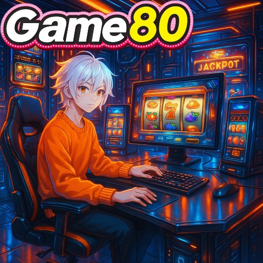Imagem promocional da GAME80 mostrando benefícios e ofertas da plataforma