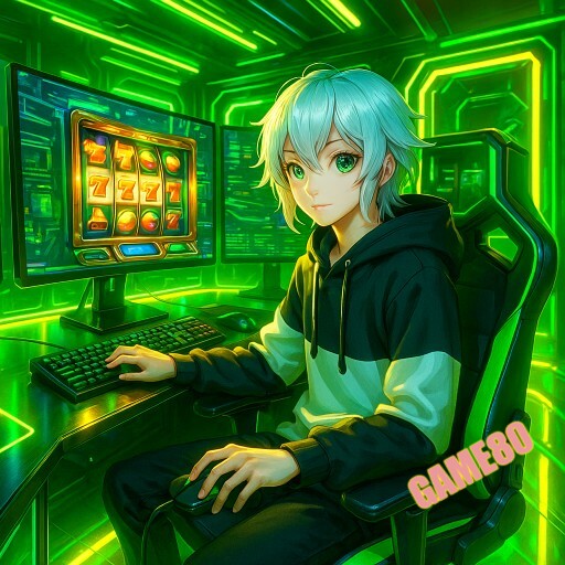 Imagem promocional da GAME80 mostrando a plataforma e suas vantagens